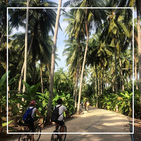 DAY 2 - The Four-Floating Market bike tour from Ratchaburi to Amphawa